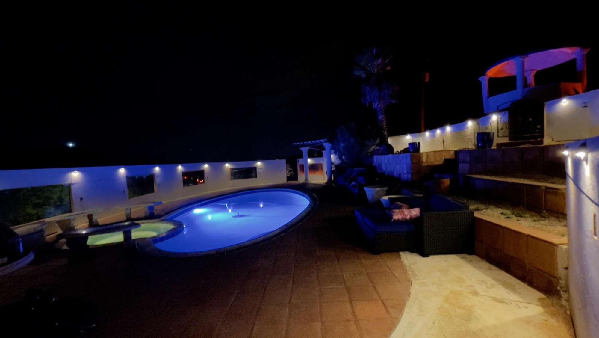 Private Home On 10 Acres - Heated Salt Pool & Jacuzzi, Mountain & City Views, Horseshoes, Basketball, Bbq, Golf Putting, Foosball, Croquet, Bose Stereo, White Cotton Bedding - Hilltop Hacienda, Pool Heat Optional Jamul エクステリア 写真